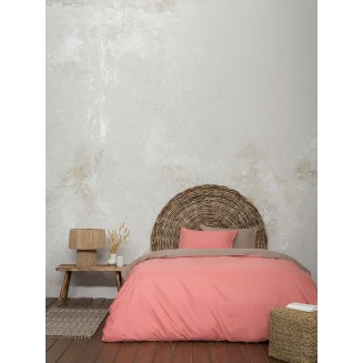 Παπλωματοθήκη Σετ Μονή 160x240 Nima Abalone Brown-Terracotta