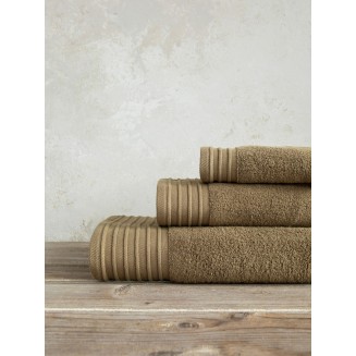 Πετσέτα Χεριών 40x60 Nima Home Feel Fresh Gold Brown