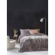 Κουβέρτα Βελουτέ Γίγας 240x260 Coperta - Cigar Beige