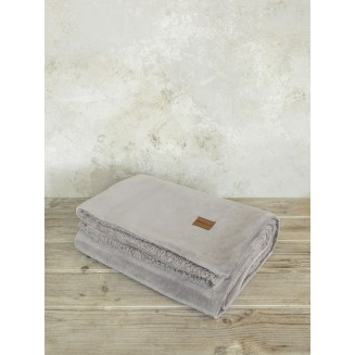 Κουβέρτα καναπέ 130x170 Nima Home Nuan Cigar Beige