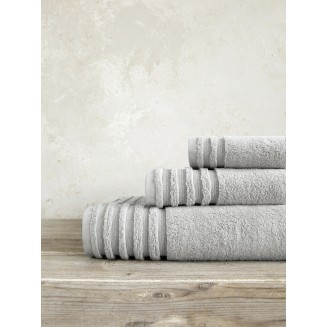 Πετσέτα Χεριών 30x50 Nima Home Vista Fog Gray