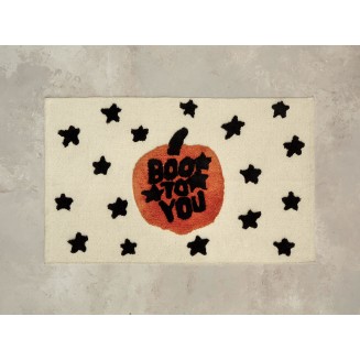 Χαλάκι 70x110 Nima Halloween Εκρού-Πορτοκαλί-Μαύρο