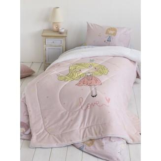 Κουβερτοπάπλωμα Μονό 160x220 Nima Home Lovely
