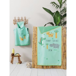 Πετσέτα Θαλάσσης 70x140 Nima Home Funny Safari