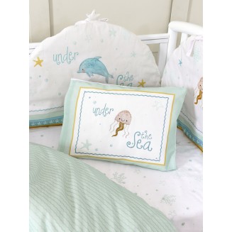Παπλωματοθήκη Σετ Κούνιας 110x145 Nima Home Sea Love