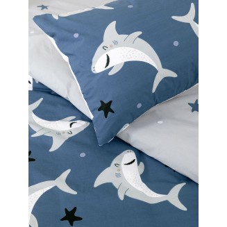 Σεντόνια Σετ Μονά 170x255 Nima Home Shark Area