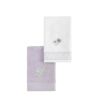 Πετσέτες Σετ 2 Τεμαχίων Nima Home Lavender