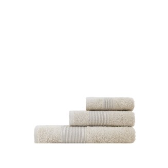 Πετσέτες Σετ 3 Τεμαχίων Nima Home Oasis Beige