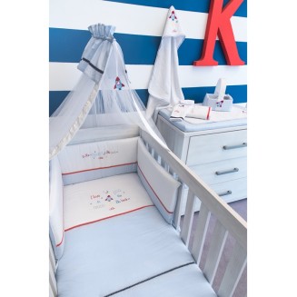 Σετ Προίκας Κούνιας 3 Τεμαχίων Baby Oliver Des 306