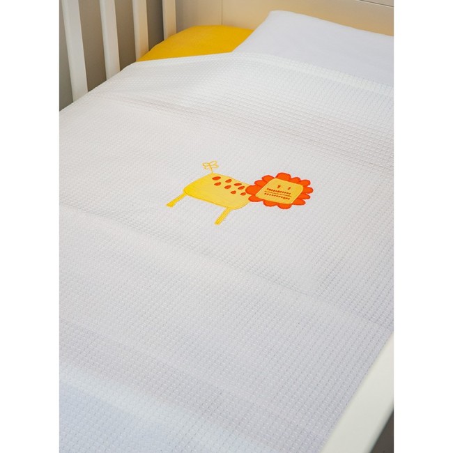 Baby Oliver des.470 Κουβέρτα Πικέ Αγκαλιάς