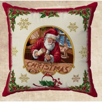 Μαξιλαροθήκη Διακοσμητική Χριστουγεννιάτικη 47x47 PillowKing Jobs Lurex