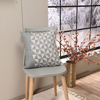 Μαξιλαροθήκη Διακοσμητική  Με Γέμιση 43x43 Teoran Home Columbia 04