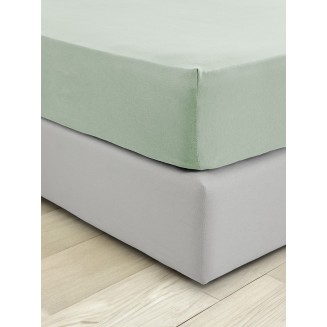 Σεντόνι Μεμονωμένο Με Λάστιχο Μονό 100x200+40 Tender Mint