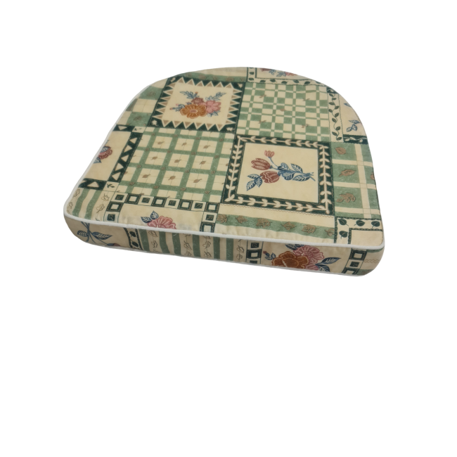 Μαξιλάρι Φερ-Φoρζέ Πέταλο 44x45 Vintange Πράσινο