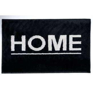 Πατάκι Εισόδου Μοκέτα  Fashion Home Black 40x67εκ Sdim