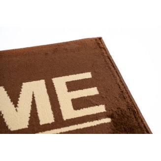 Πατάκι Εισόδου Μοκέτα  Fashion Home Brown 40x67εκ Sdim