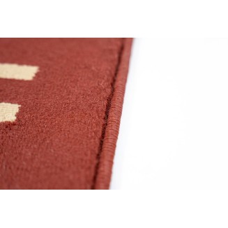 Πατάκι Εισόδου Μοκέτα  Fashion Home Wine Red 40x67εκ Sdim