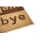 Sdim Πατάκι Εισόδου Μοκέτα  Fashion Welcome Brown/Beige 40x67εκ.