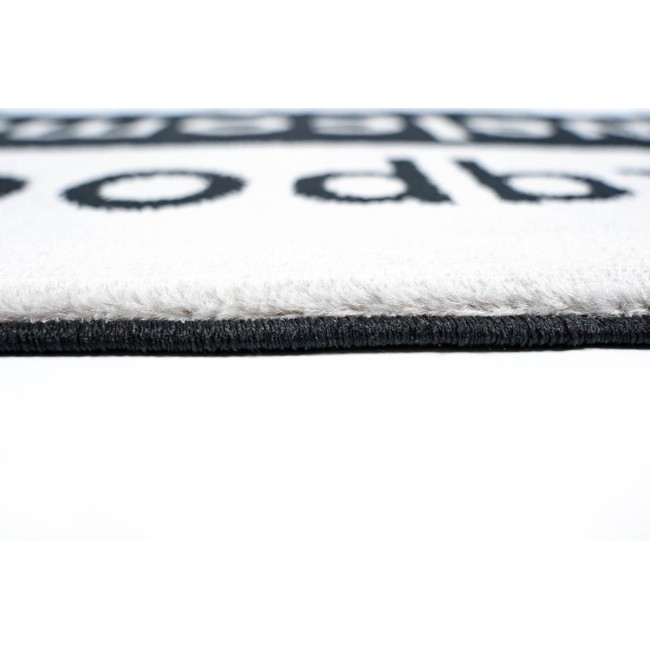 Sdim Πατάκι Εισόδου Μοκέτα  Fashion Welcome Black/Grey 40x67εκ.