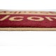 Sdim Πατάκι Εισόδου Μοκέτα  Fashion Welcome Wine Red/Beige 40x67εκ.