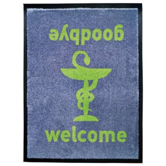 Επαγγελματικό Δάπεδο για Φαρμακεία με Μοκέτα & Αντιολισθητικό Υπόστρωμα  Pharmacy Mats A2 (60x80cm.) Sdim