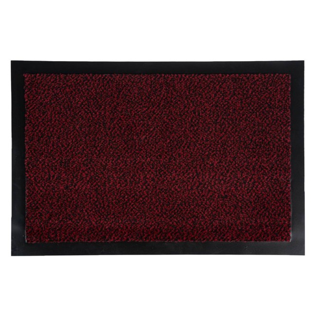 Sdim Πατάκι Εισόδου Μοκέτα με Αντιολισθητικό Υπόστρωμα Paris 002 Red 40x60εκ.