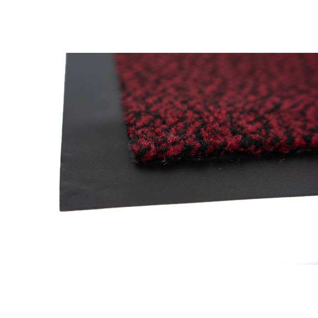 Sdim Πατάκι Εισόδου Μοκέτα με Αντιολισθητικό Υπόστρωμα Paris 002 Red 40x60εκ.