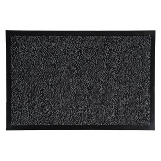 Πατάκι Εισόδου Μοκέτα με Αντιολισθητικό Υπόστρωμα Paris 004 Anthracite 40x60εκ Sdim