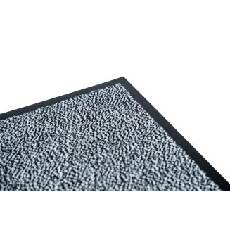 Πατάκι Εισόδου Μοκέτα με Αντιολισθητικό Υπόστρωμα Paris 003 Black & White 60x90εκ Sdim