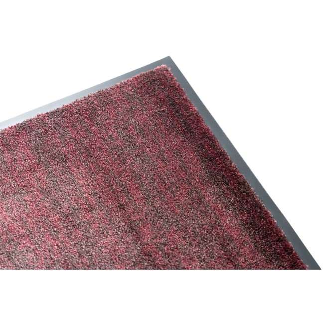 Sdim Πατάκι Εισόδου Μοκέτα με Αντιολισθητικό Υπόστρωμα Soft & Design  019 Suede 019 Suede Maroon 55x90εκ. Πάχους 8mm
