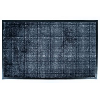 Πατάκι Εισόδου Μοκέτα με Αντιολισθητικό Υπόστρωμα Soft & Design 607 Blocks 607 Blocks Anthra 55x90εκ Πάχους 8mm Sdim