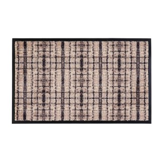 Sdim Πατάκι Εισόδου Μοκέτα με Αντιολισθητικό Υπόστρωμα Soft & Design 627 Burberry Beige 55x90εκ. Πάχους 8mm