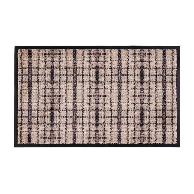 Sdim Πατάκι Εισόδου Μοκέτα με Αντιολισθητικό Υπόστρωμα Soft & Design 627 Burberry Beige 55x90εκ. Πάχους 8mm