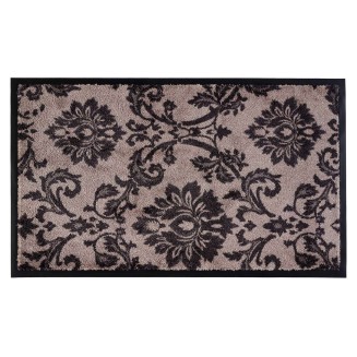 Sdim Πατάκι Εισόδου Μοκέτα με Αντιολισθητικό Υπόστρωμα Soft & design 630 Ornament Grey 55x90εκ. Πάχους 8mm