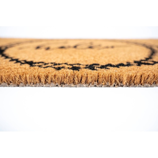 Sdim Πατάκι Εισόδου από Κοκοφοίνικα με Αντιολισθητικό Υπόστρωμα E - Coco 002 Hello 40x60εκ.