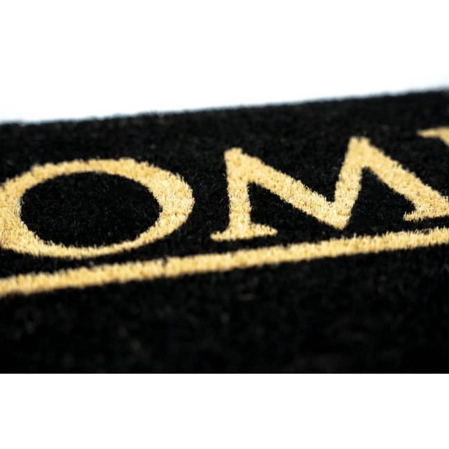 Sdim Πατάκι Εισόδου από Κοκοφοίνικα με Αντιολισθητικό Υπόστρωμα Trend-XS  007 Home Black 26x75εκ. Πάχους 15mm