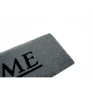 Πατάκι Εισόδου από Κοκοφοίνικα με Αντιολισθητικό Υπόστρωμα Trend-XS  014 Home Grey 26x75εκ Πάχους 15mm Sdim