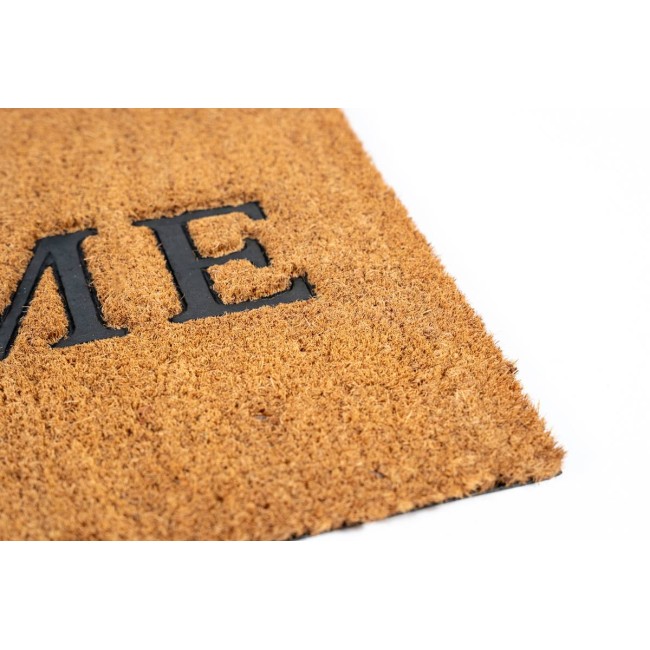 Sdim Πατάκι Εισόδου από Κοκοφοίνικα με Αντιολισθητικό Υπόστρωμα Ruco Embossed Rubber 001 Home 40x60εκ.