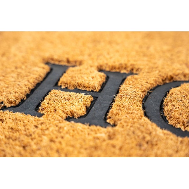 Sdim Πατάκι Εισόδου από Κοκοφοίνικα με Αντιολισθητικό Υπόστρωμα Ruco Embossed Rubber 001 Home 40x60εκ.