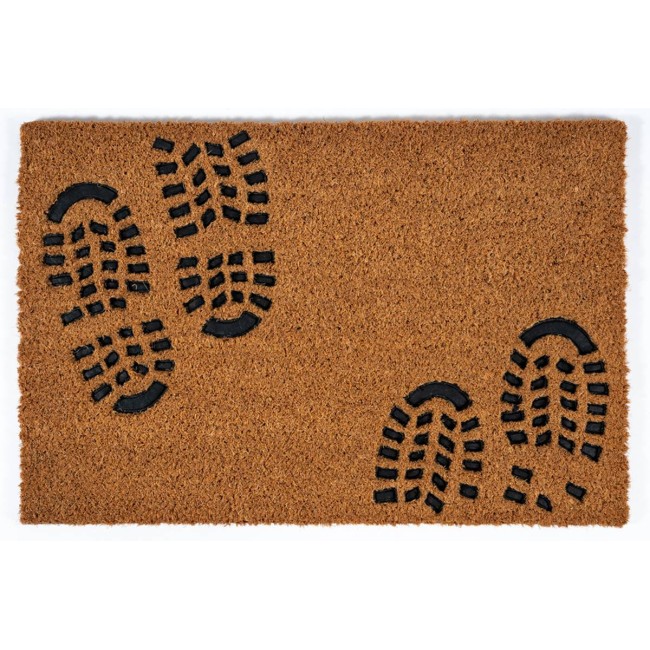 Sdim Πατάκι Εισόδου από Κοκοφοίνικα με Αντιολισθητικό Υπόστρωμα Ruco Embossed Rubber 002 Rubber Foot 40x60εκ.