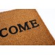 Sdim Πατάκι Εισόδου από Κοκοφοίνικα με Αντιολισθητικό Υπόστρωμα Ruco Embossed Rubber 003 Welcome 40x60εκ.