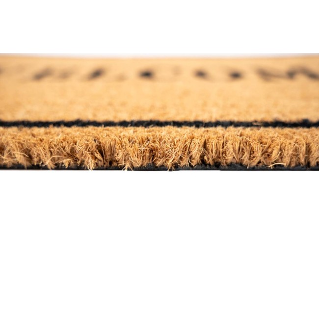 Sdim Πατάκι Εισόδου από Κοκοφοίνικα με Αντιολισθητικό Υπόστρωμα Ruco Shape 300 Welcome Natural 40x70εκ.