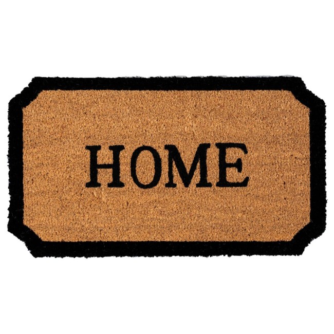 Sdim Πατάκι Εισόδου από Κοκοφοίνικα με Αντιολισθητικό Υπόστρωμα Ruco Shape 302 Home Natural 40x70εκ.