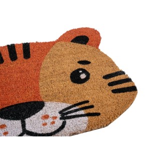 Πατάκι Εισόδου από Κοκοφοίνικα με Αντιολισθητικό Υπόστρωμα Ruco Shape 350 Tiger 45x75εκ Sdim