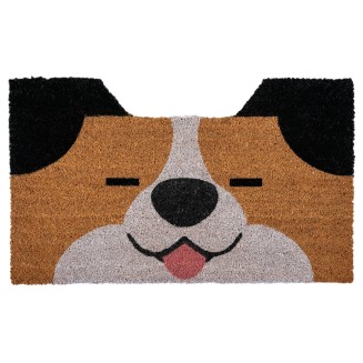 Πατάκι Εισόδου από Κοκοφοίνικα με Αντιολισθητικό Υπόστρωμα Ruco Shape 351 Dog 45x75εκ Sdim