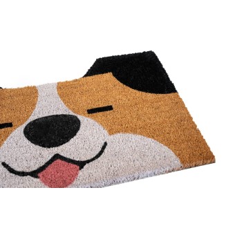 Πατάκι Εισόδου από Κοκοφοίνικα με Αντιολισθητικό Υπόστρωμα Ruco Shape 351 Dog 45x75εκ Sdim