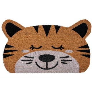 Πατάκι Εισόδου από Κοκοφοίνικα με Αντιολισθητικό Υπόστρωμα Ruco Shape 352 Bear 45x75εκ Sdim