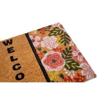 Πατάκι Εισόδου από Κοκοφοίνικα με Αντιολισθητικό Υπόστρωμα Ruco Style 012 Welcome 45x75εκ Sdim