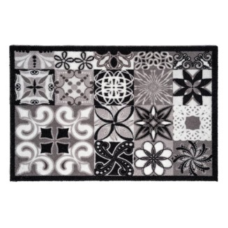 Πατάκι Εισόδου Μοκέτα με Αντιολισθητικό Υπόστρωμα Impression 155 Portugese Tiles 40x60εκ Πάχους 5mm Sdim