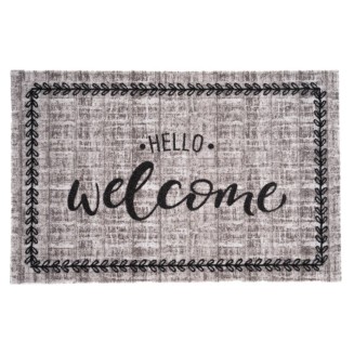 Πατάκι Εισόδου Μοκέτα με Αντιολισθητικό Υπόστρωμα Impression 475 Hello Welcome 40x60εκ Πάχους 5mm Sdim